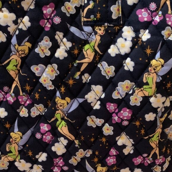 VERA BRADLEY X DISNEY Tinker Bell's Flight Quilted Large Travel Duffel Bag - Picture 3 of 7